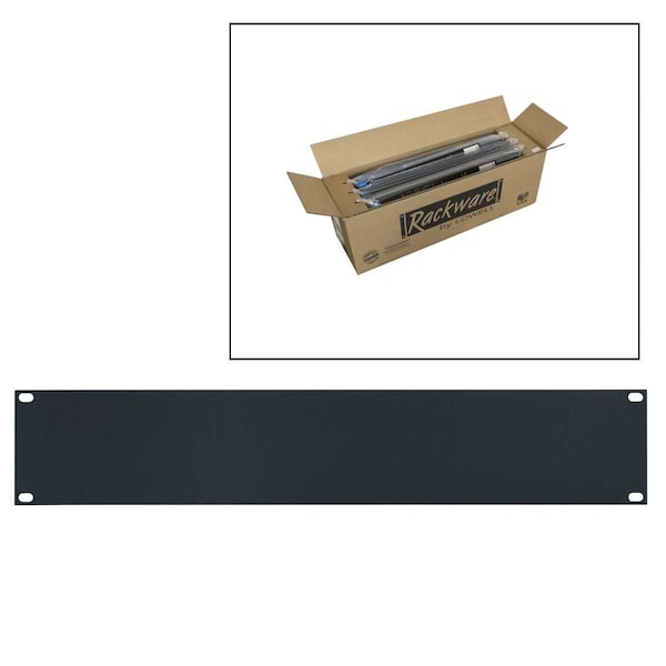 Steel Flat Panel 2U 12pk